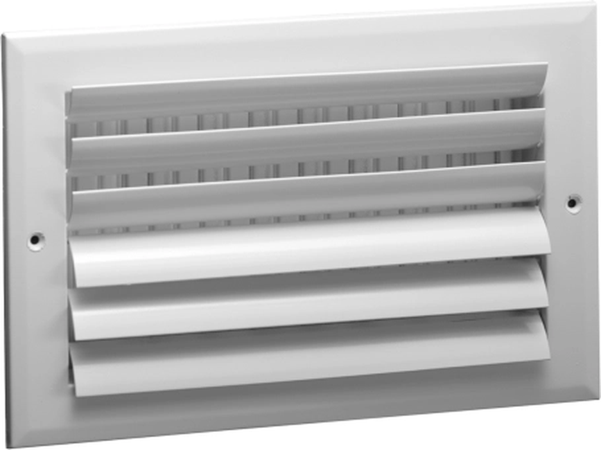 Steel Register, 0-degree Fixed Blade, OBD damper