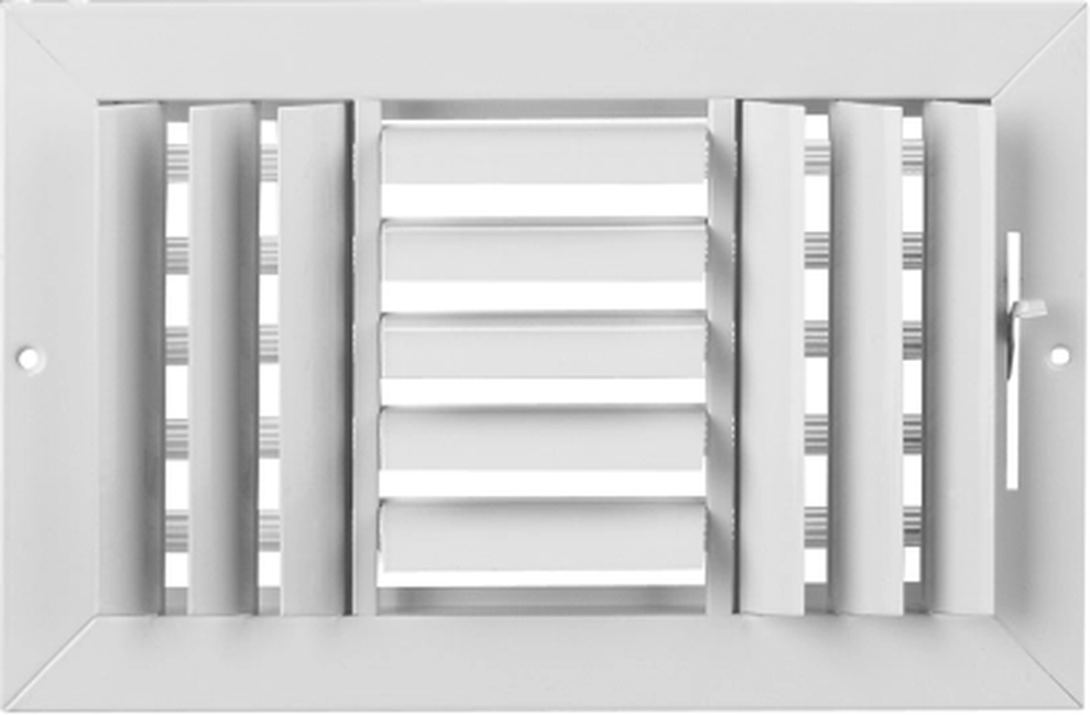 Adjustable Aluminum Curved Blade, 2-way Register, M...