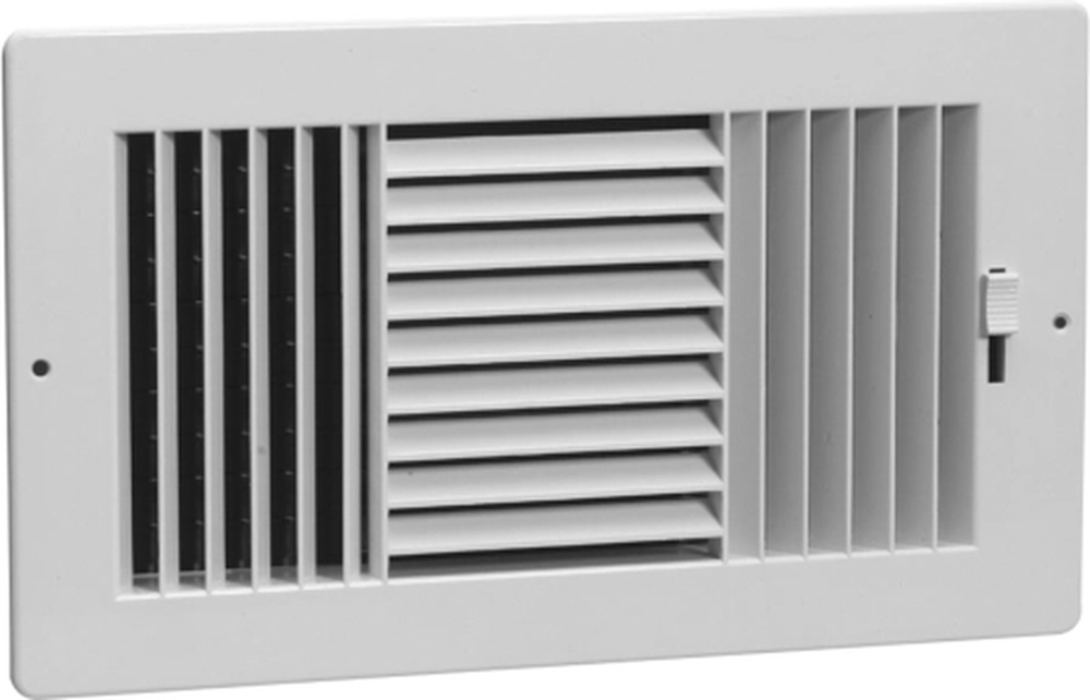 Rezzin 4-way Register, MS damper