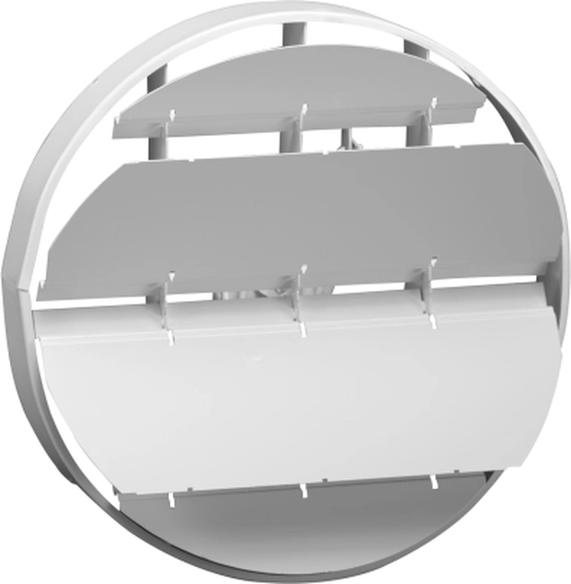 Round Multi-Blade Damper for T-bar Diffusers