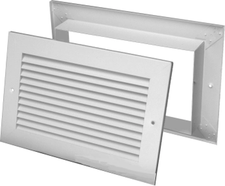 Aluminum Transfer Door Grille with Frame