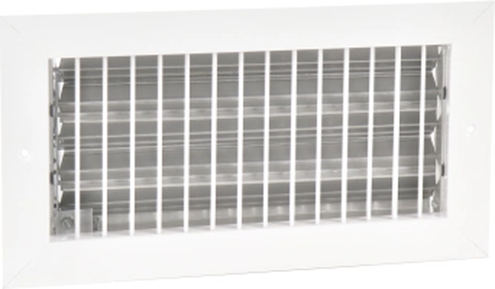 Aluminum Register, Adj Vertical Blades with MS damper
