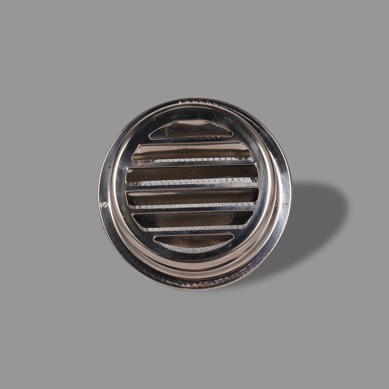 Stainless Steel Louvered Vent, Flat